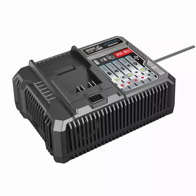 Punjač baterija DEDRA DED6939 (18V, 4A, 100W, SAS+ALL)-4