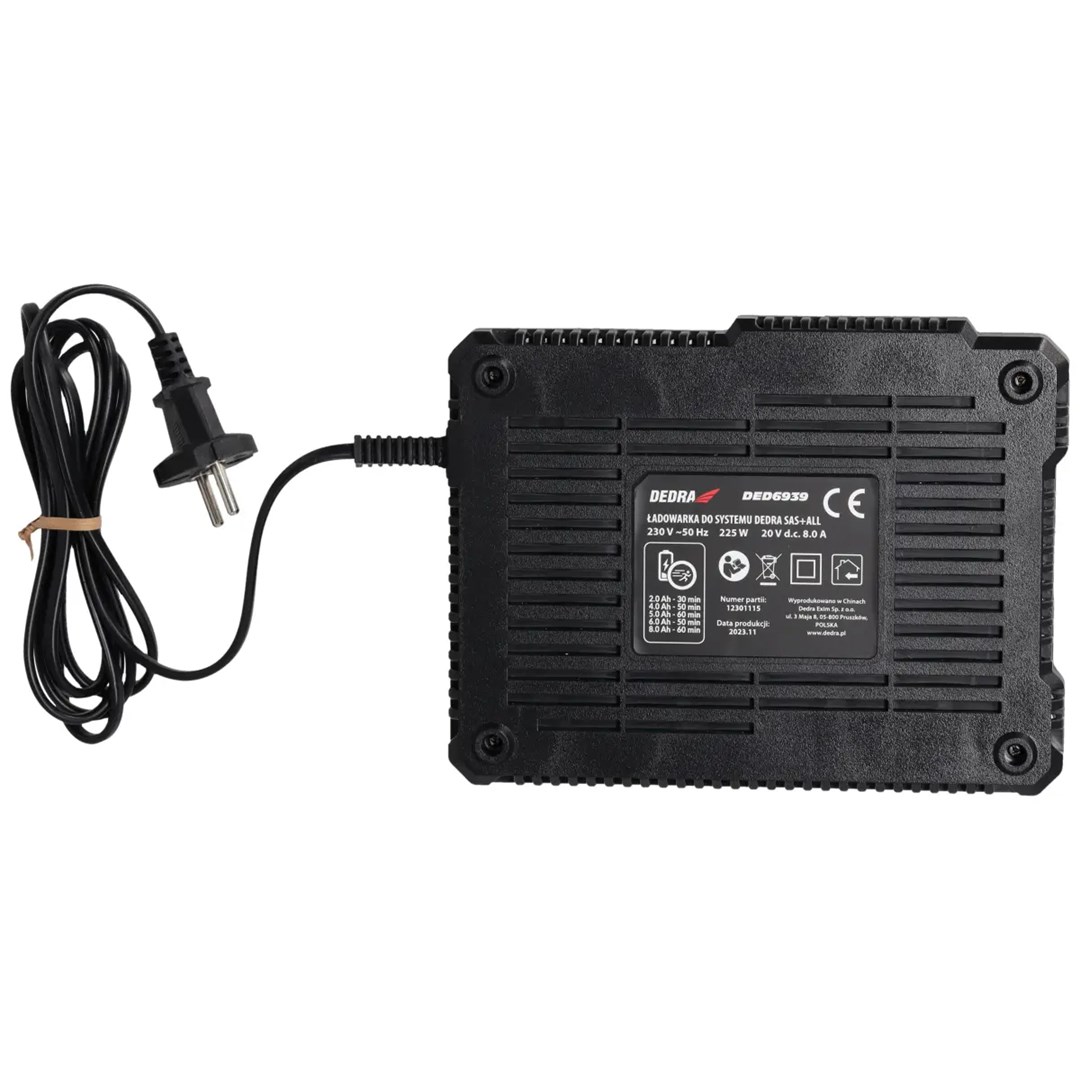 Punjač baterija DEDRA DED6939 (18V, 4A, 100W, SAS+ALL)-2