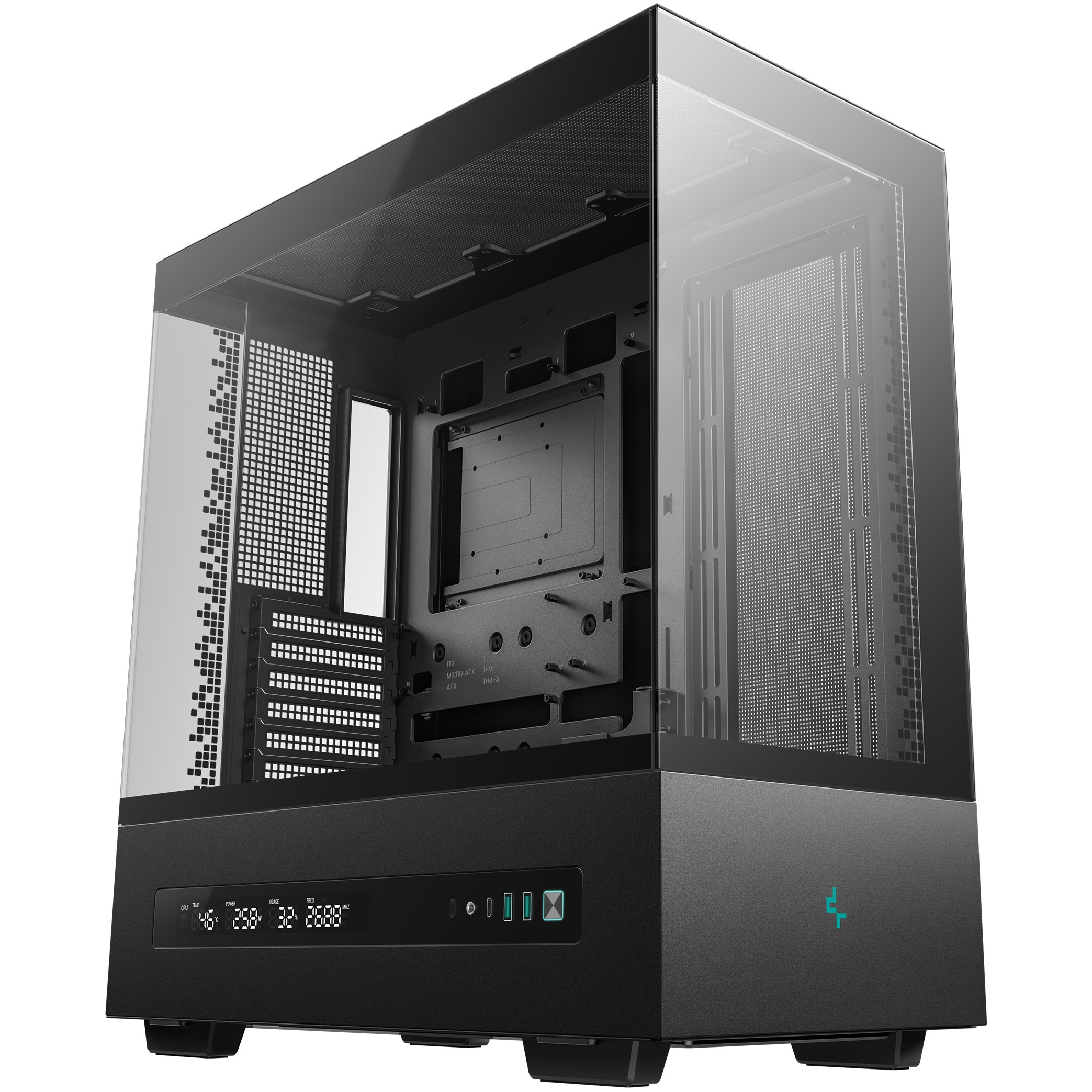 Kućište za računalo DEEPCOOL CH690 Tower (Crno)-0