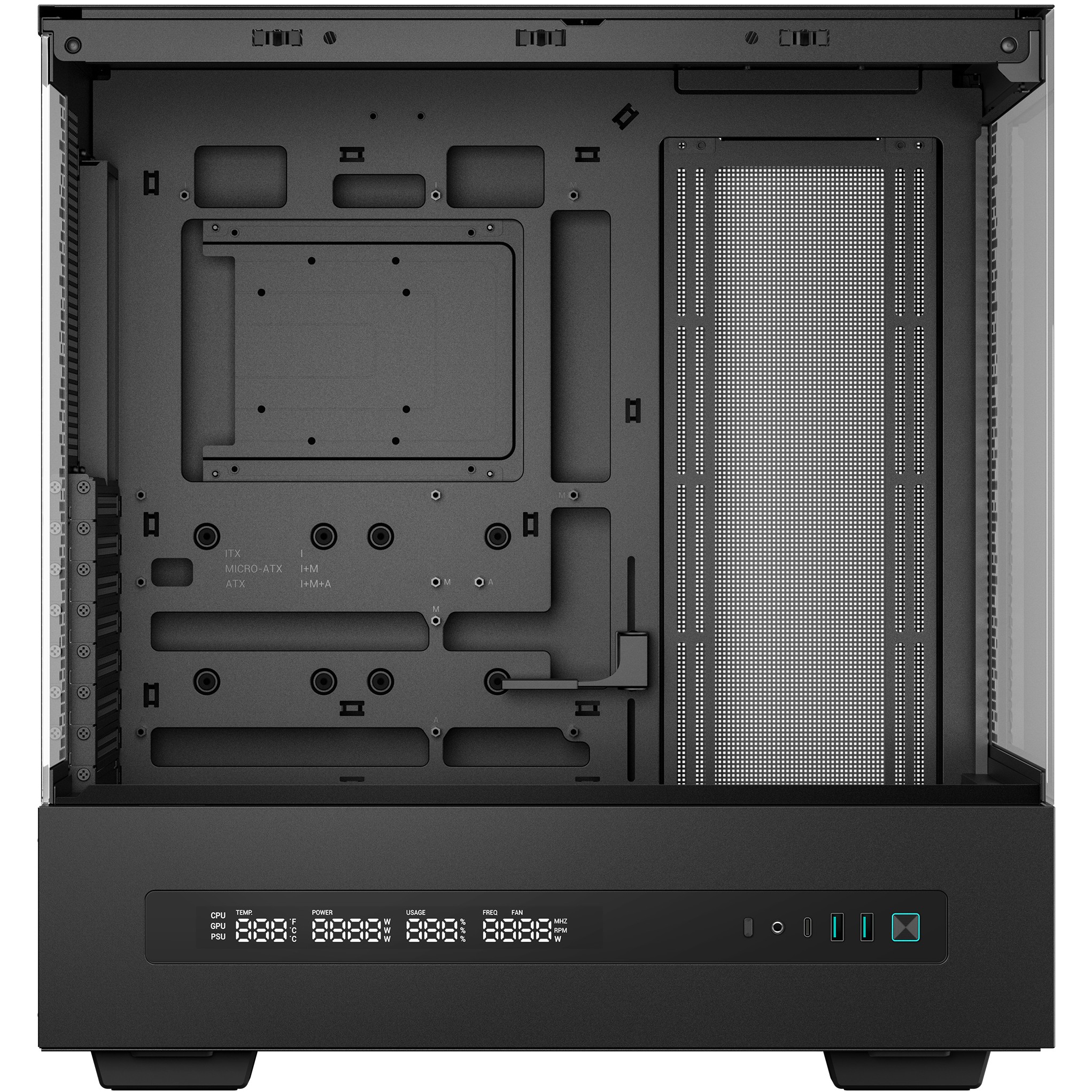 Kućište za računalo DEEPCOOL CH690 Tower (Crno)-4