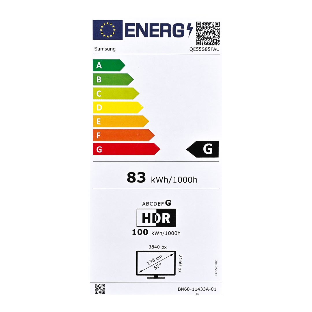 TV SAMSUNG QE55S85FAUXXH (140cm, 4K UHD, OLED Smart TV, HDR10+, DVB-T2/C/S2)-7