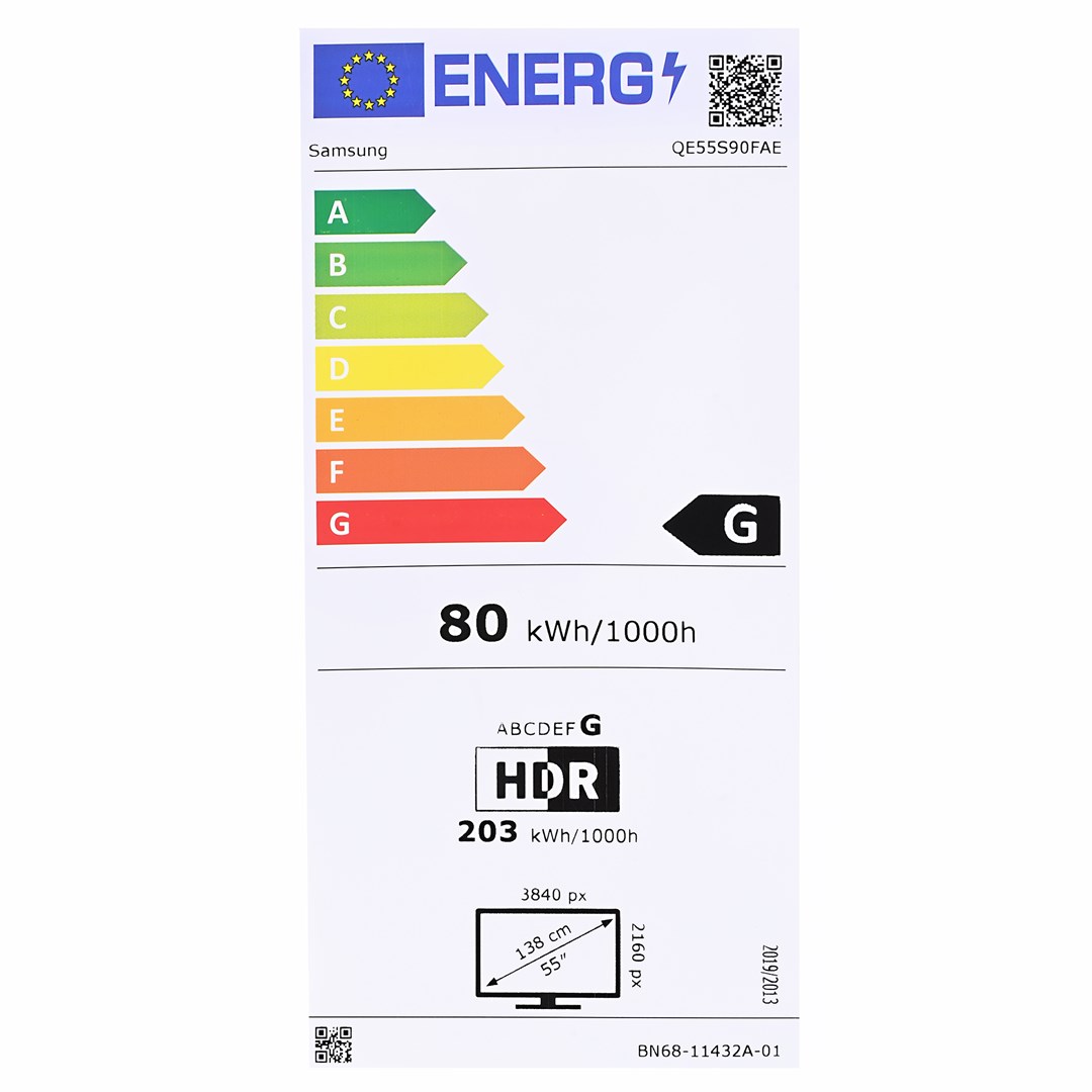 TV SAMSUNG OLED QE55S90FAEXXH 55" (140 cm, OLED, 4K UHD, Smart TV)-21