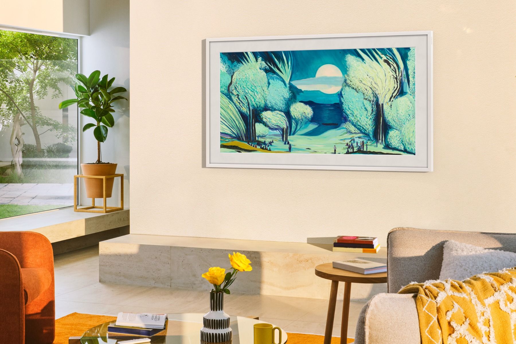 TV SAMSUNG The Frame QE55LS03FAUXXH (140 cm, QLED, 4K, Quantum HDR, Dolby Atmos, Tizen)-4