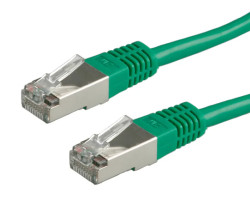 Mrežni kabel ROLINE S/FTP Cat.5e (5.0m, zeleni)-1