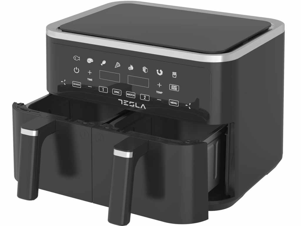 Friteza na vrući zrak TESLA AF900BSD (9L, 1750W, Dual Zone)-3