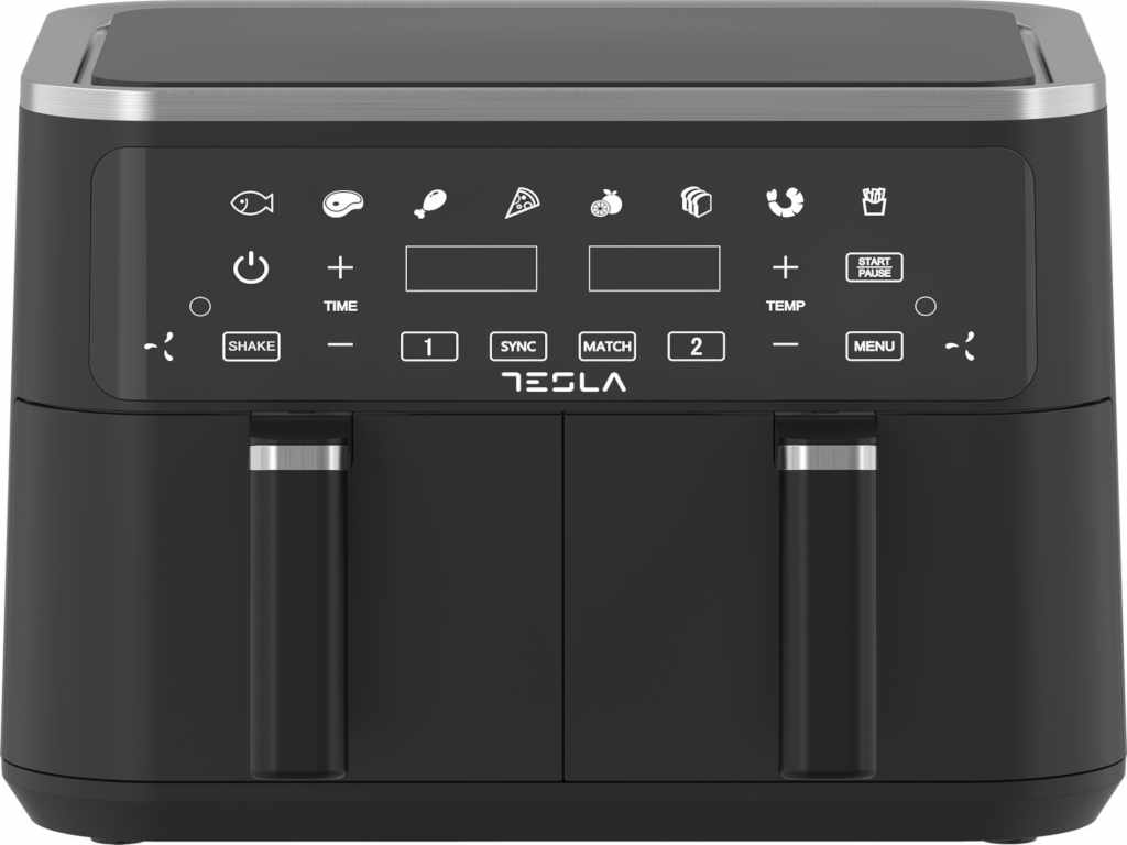 Friteza na vrući zrak TESLA AF900BSD (9L, 1750W, Dual Zone)-6