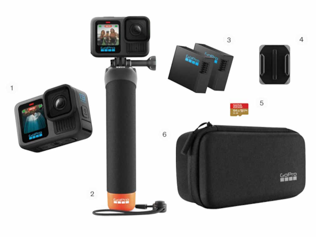 Pribor za akcijske kamere → GOPRO → Hero 13 Black Accessory Bundle-0