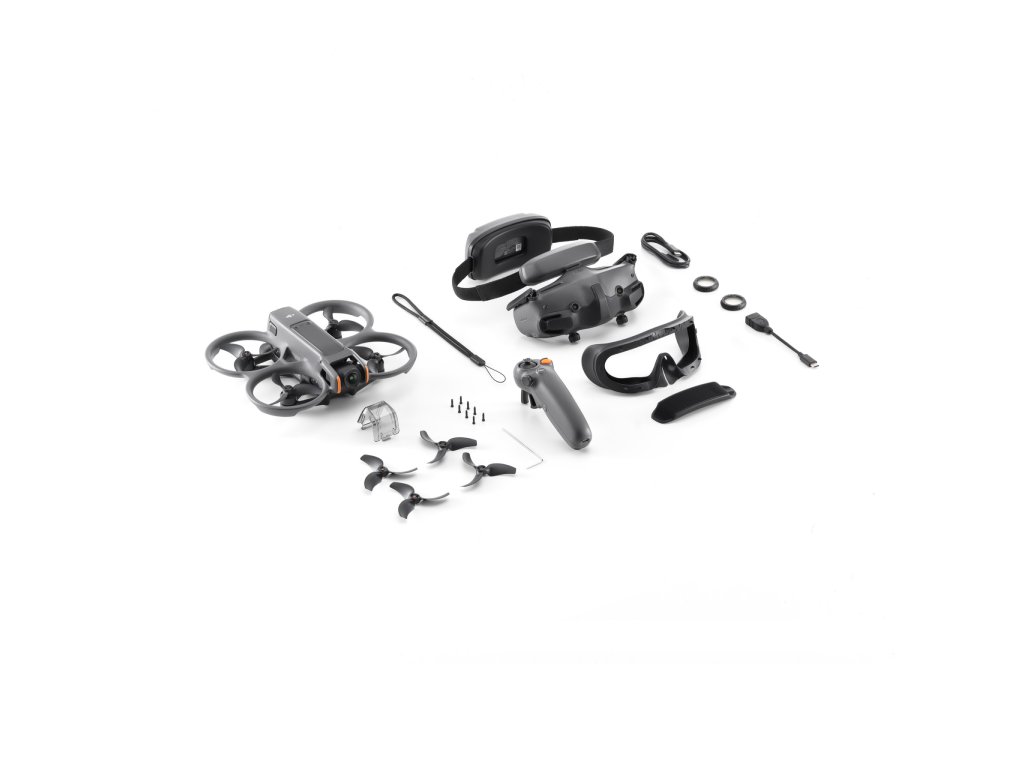 Dron DJI Avata 2 Fly More Combo (Single Battery) (1/1.3" CMOS, 4K HDR, do 23 min leta, 46 GB, crna boja)-4