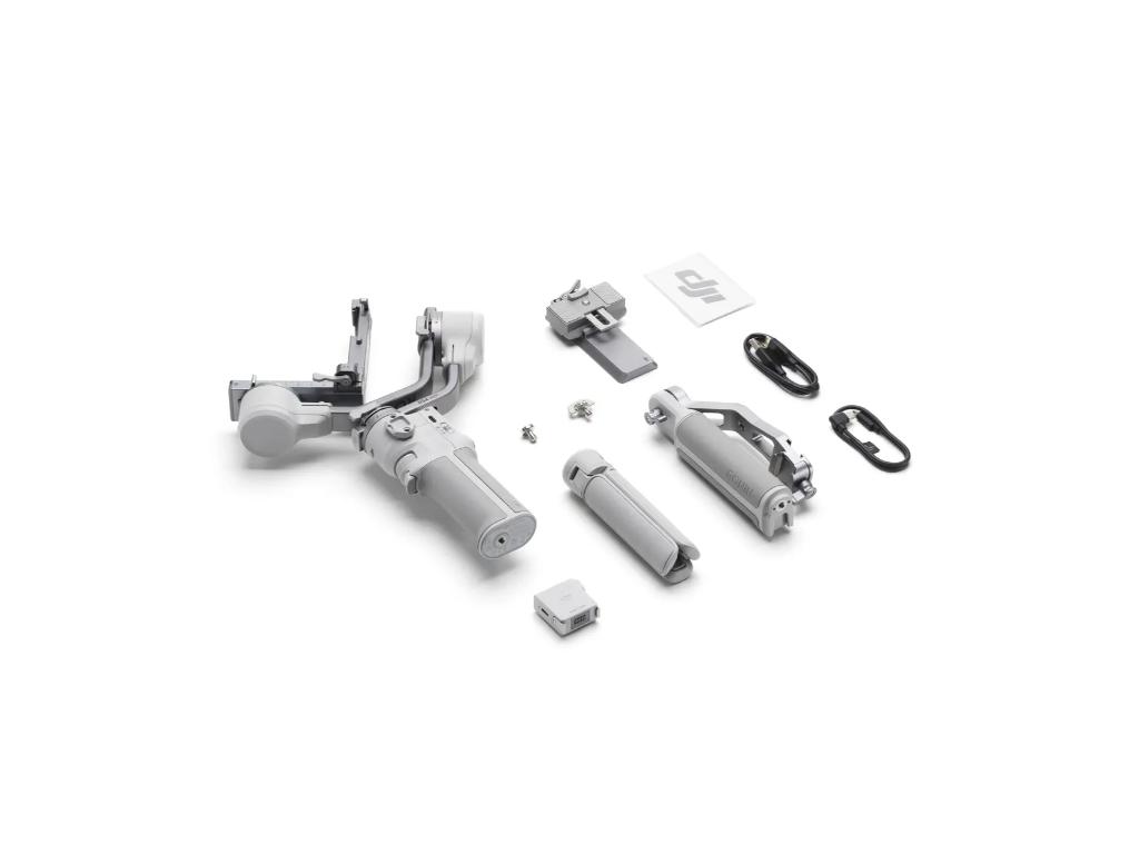 Gimbal stabilizator DJI RS 4 Mini Combo (3-osna stabilizacija, nosivost do 2 kg, do 13 h rada, siva boja)
