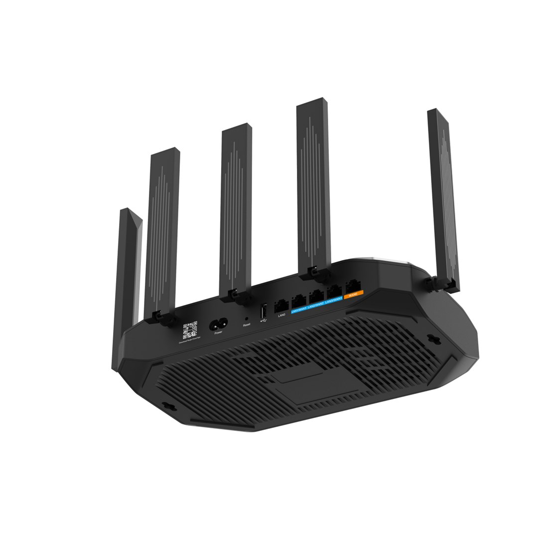 Router RUIJIE RG-EG105GW-X5 (2967MBps, 4 WAN porta, 1.2Gbps max.)-1