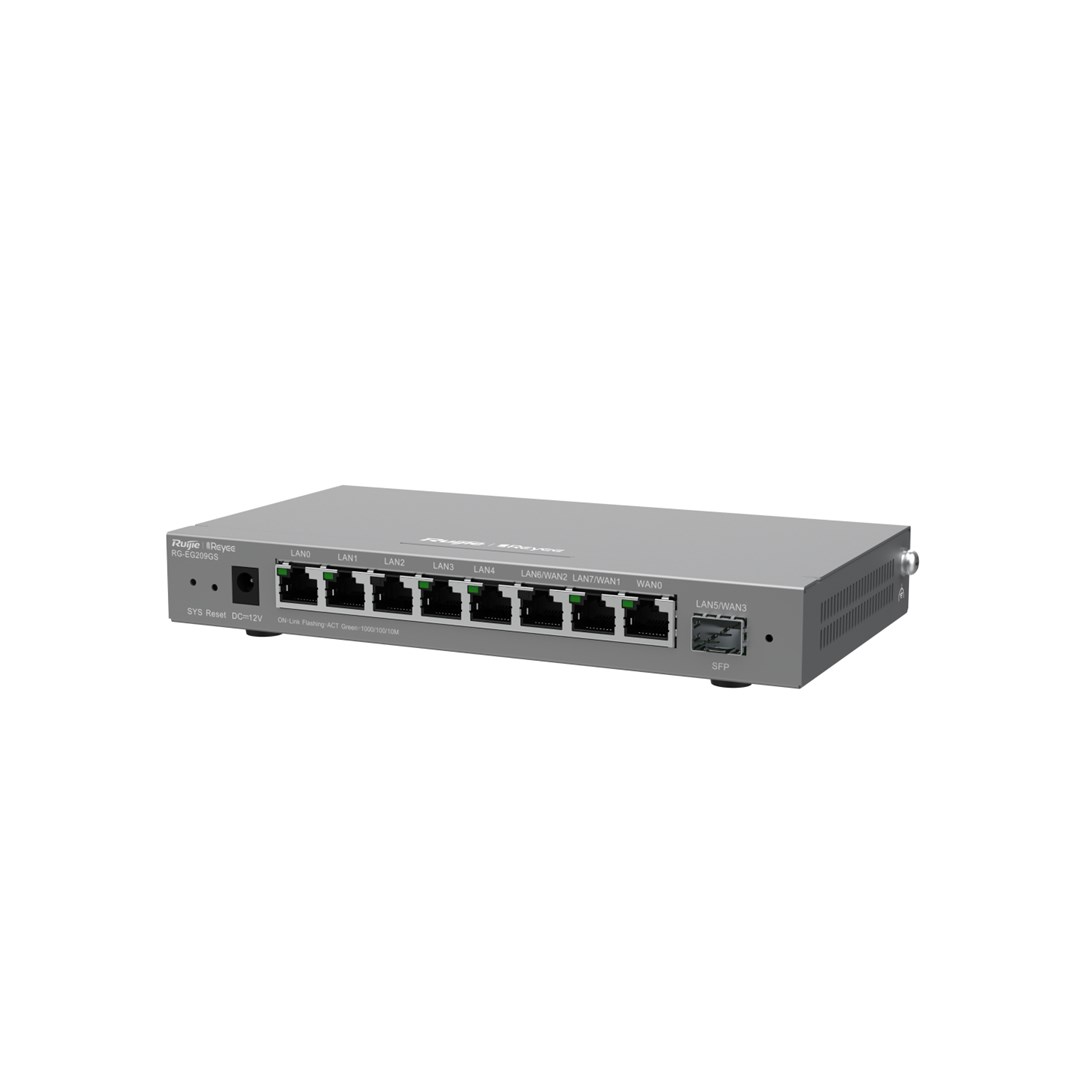 Router RUIJIE RG-EG209GS8 (600MBps, Gigabit elec.ports, 1 Gigabit SFP, 1WAN)-2