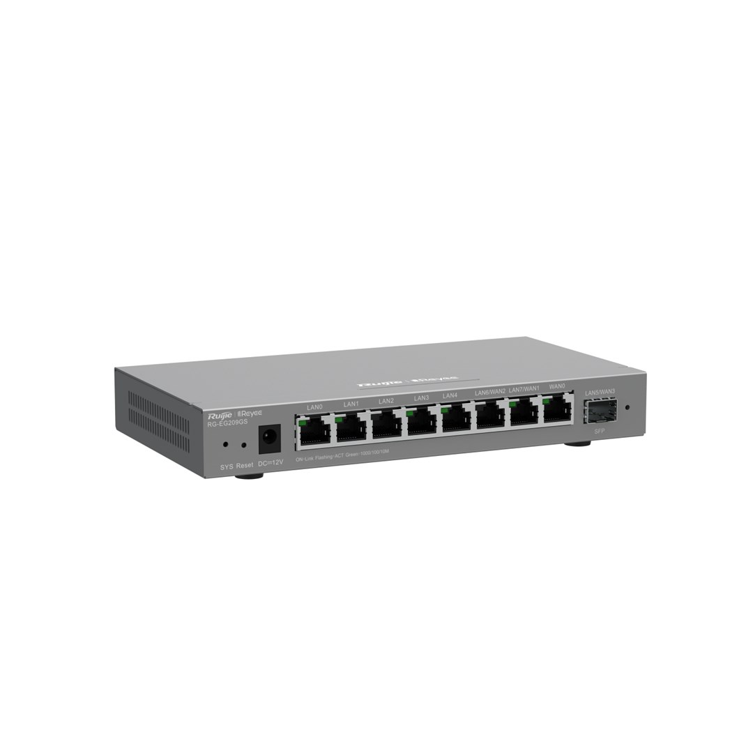 Router RUIJIE RG-EG209GS8 (600MBps, Gigabit elec.ports, 1 Gigabit SFP, 1WAN)-3