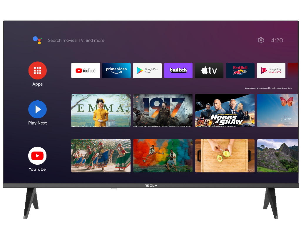 TV TESLA 40E635BFS (40" FHD LED, Android TV, HDR10, DVB-T/T2/C/S/S2)-0