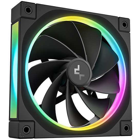 Ventilator za računalno kućište DEEPCOOL FL12R-3 IN 1 (12 cm, Crni, 3 kom)-3