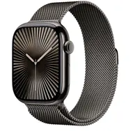 APPLE Watch Series 10 GPS + Cellular 46mm Slate Titanium Case with Slate Milanese Loop - S/M-0