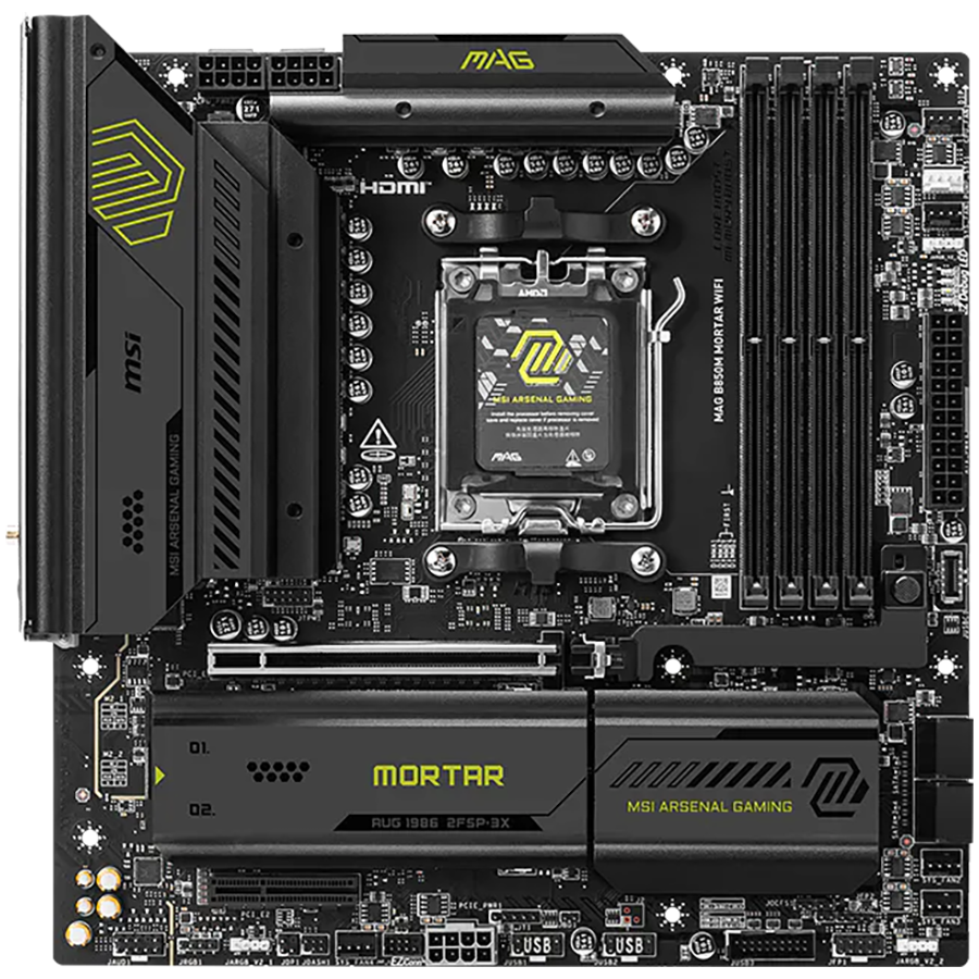 Motherboard MSI MAG B850M MORTAR WIFI Socket AM5 micro ATX-6