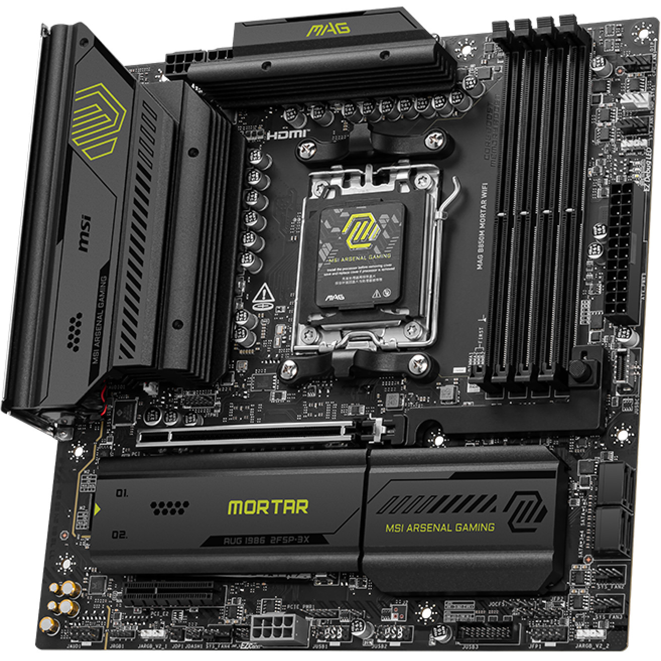 Motherboard MSI MAG B850M MORTAR WIFI Socket AM5 micro ATX-2