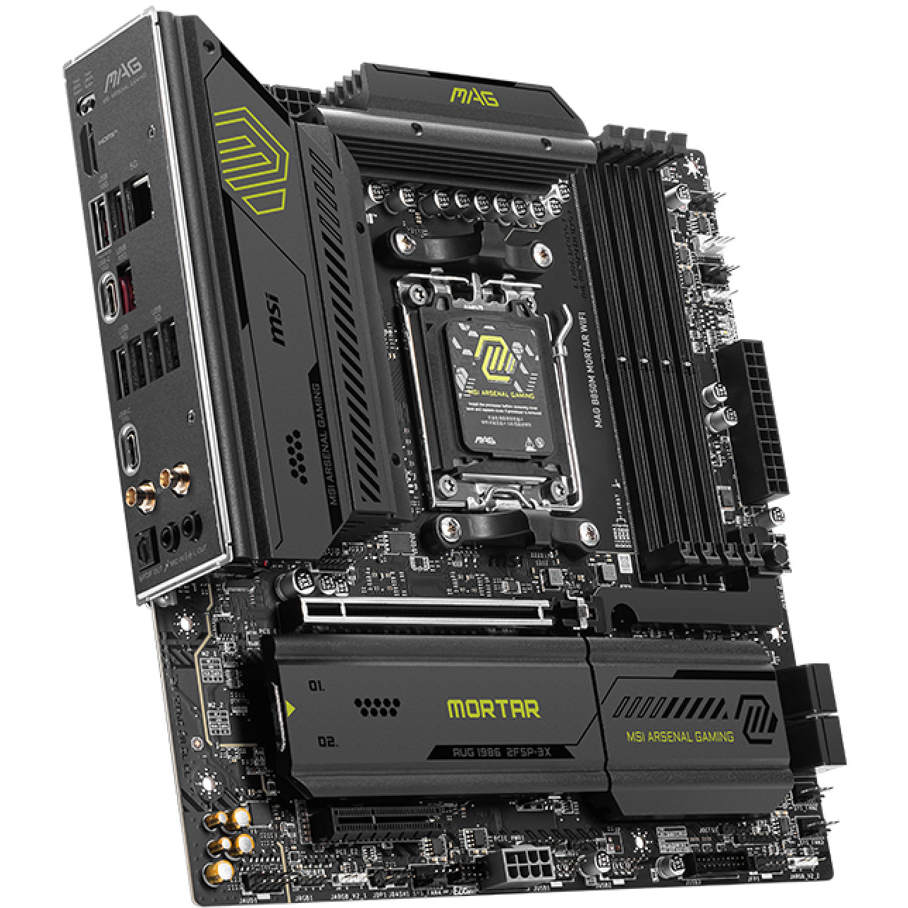 Motherboard MSI MAG B850M MORTAR WIFI Socket AM5 micro ATX-3