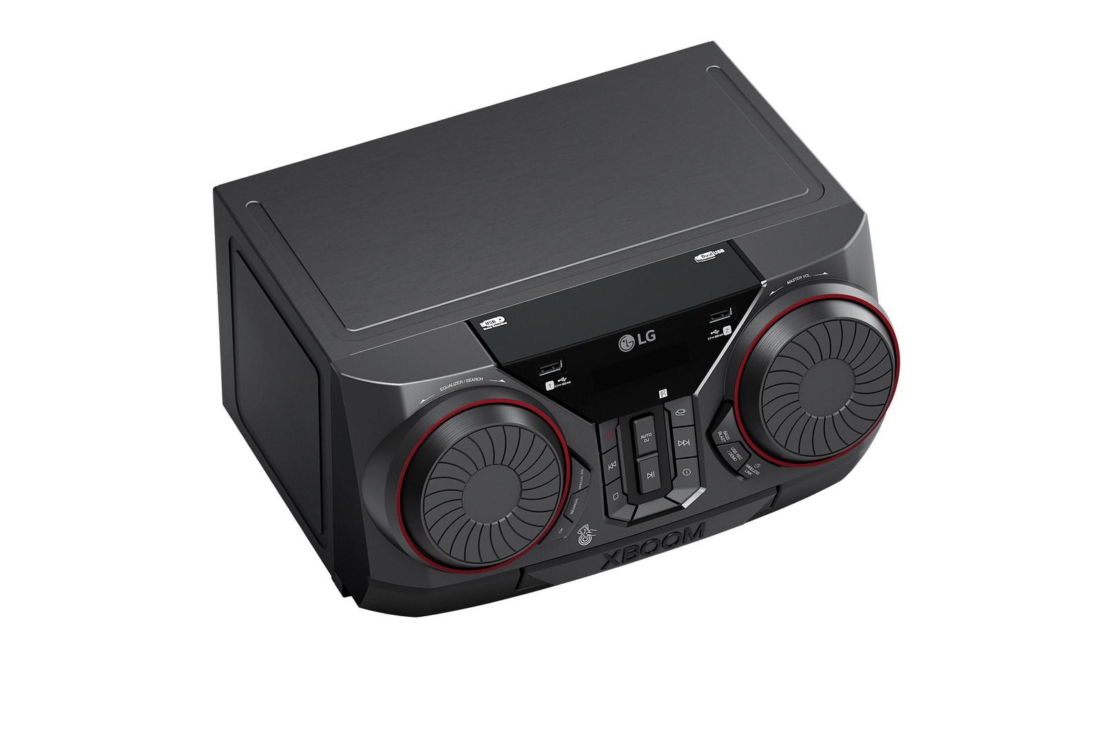 Glazbena mini linija LG CK43N (300W, Bluetooth, FM radio, 2x USB, crni)-6