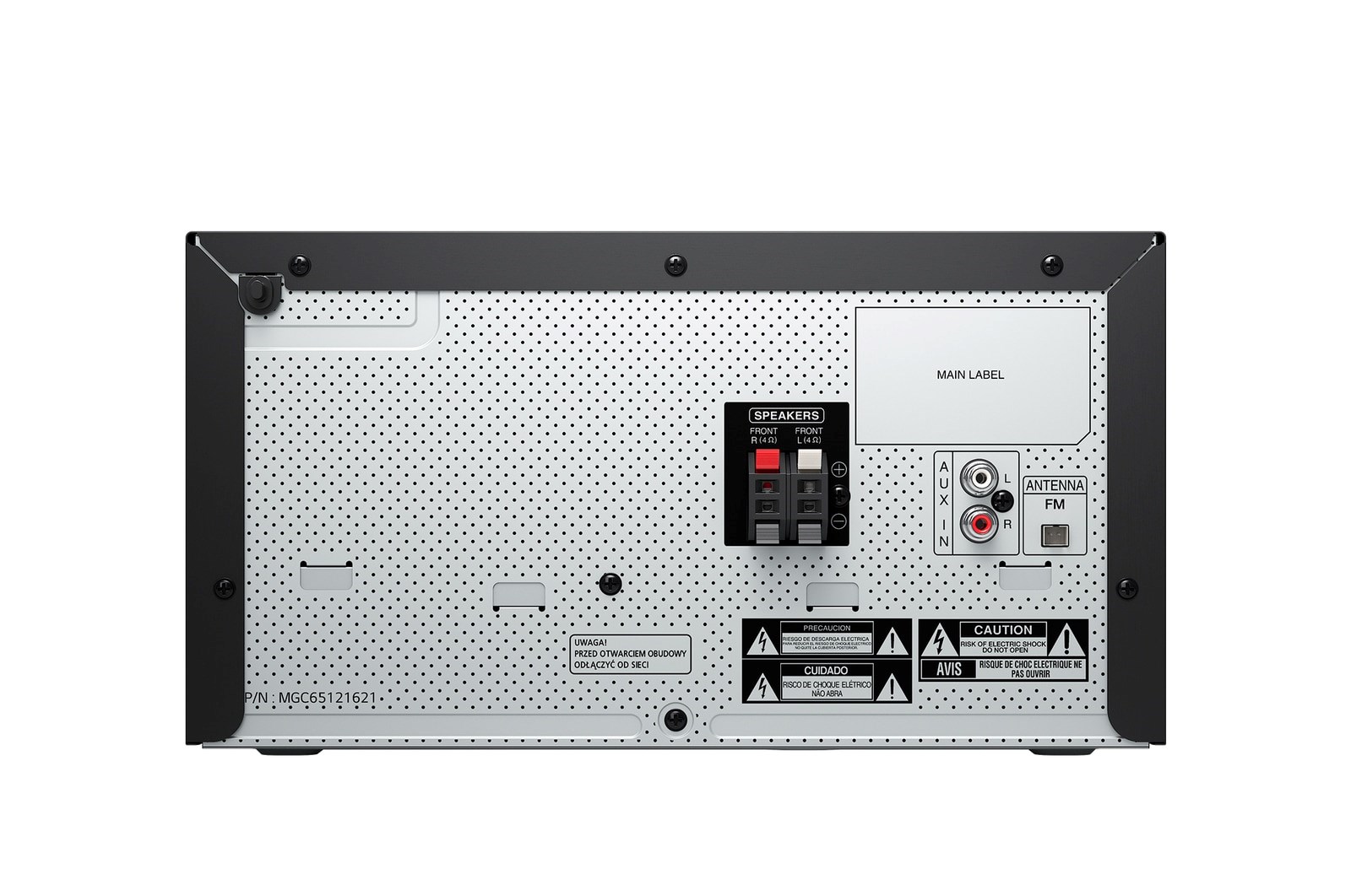 Glazbena mini linija LG CK43N (300W, Bluetooth, FM radio, 2x USB, crni)-8
