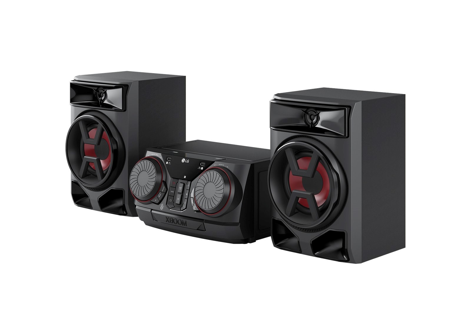 Glazbena mini linija LG CK43N (300W, Bluetooth, FM radio, 2x USB, crni)-4