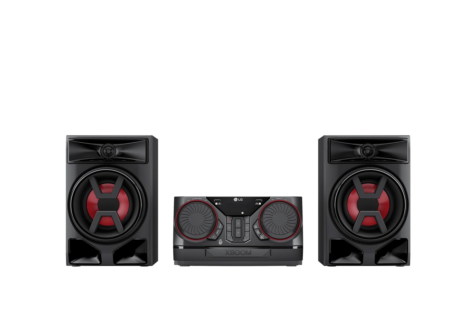 Glazbena mini linija LG CK43N (300W, Bluetooth, FM radio, 2x USB, crni)-3