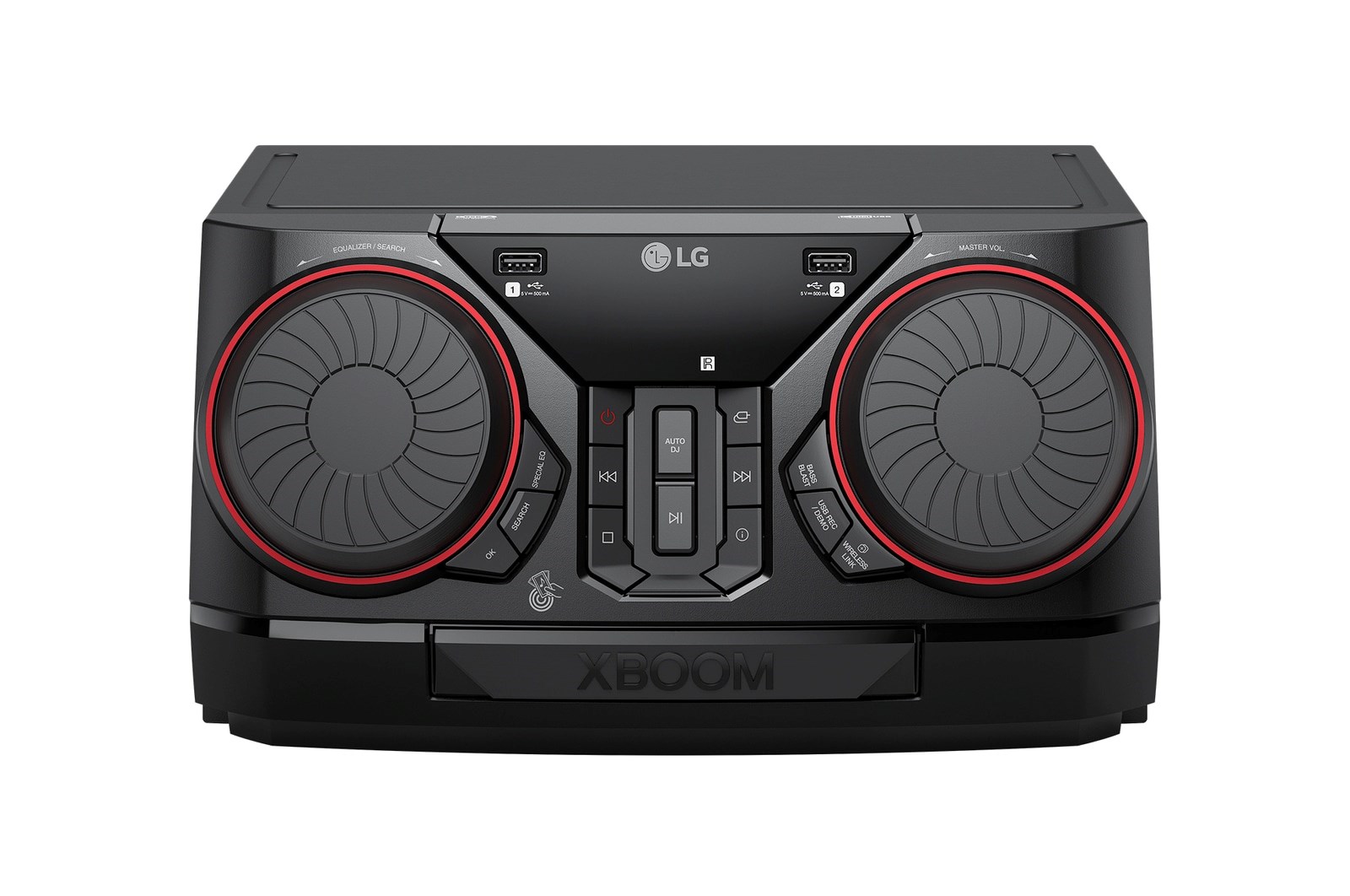 Glazbena mini linija LG CK43N (300W, Bluetooth, FM radio, 2x USB, crni)-7