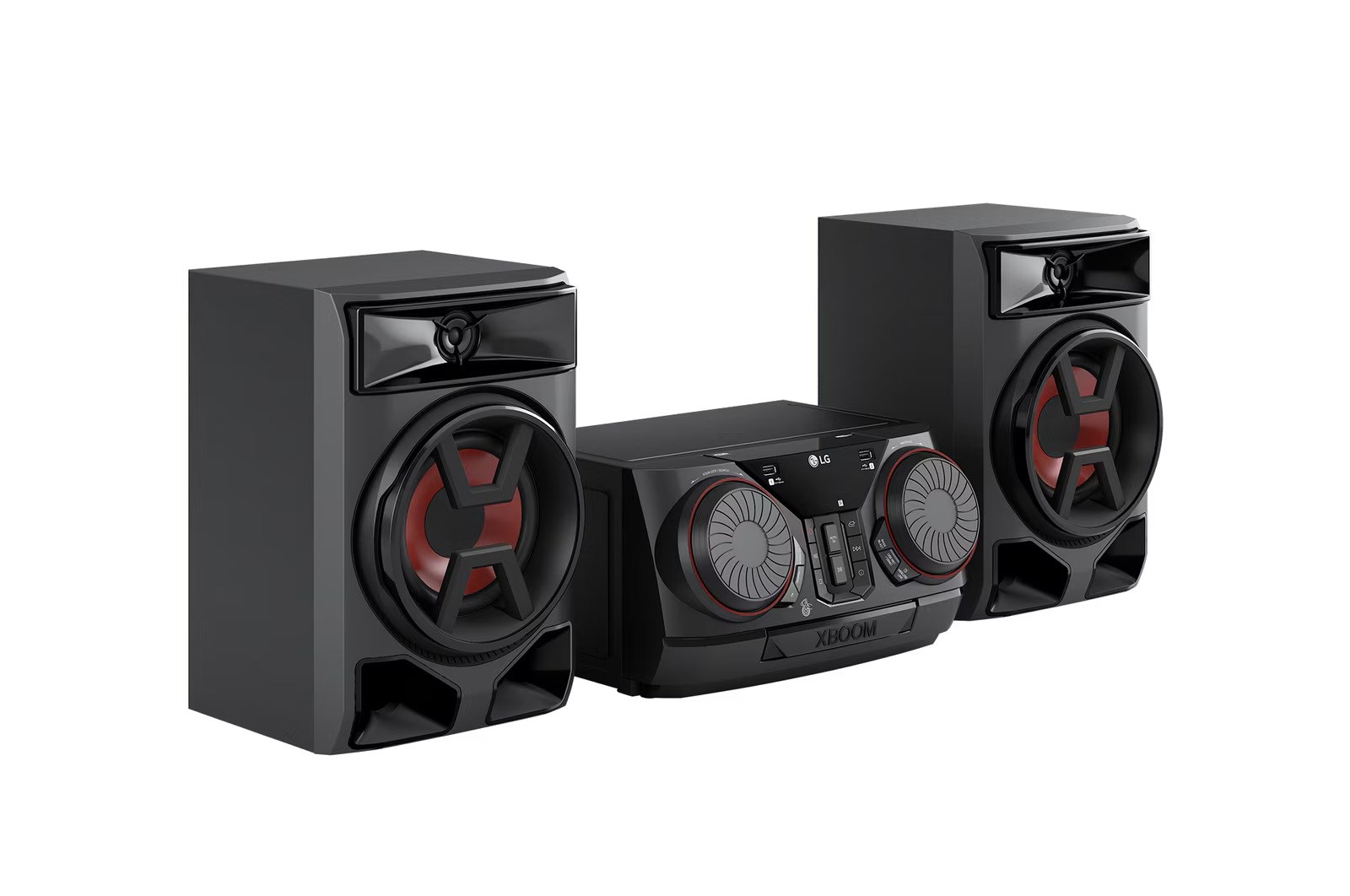 Glazbena mini linija LG CK43N (300W, Bluetooth, FM radio, 2x USB, crni)-5