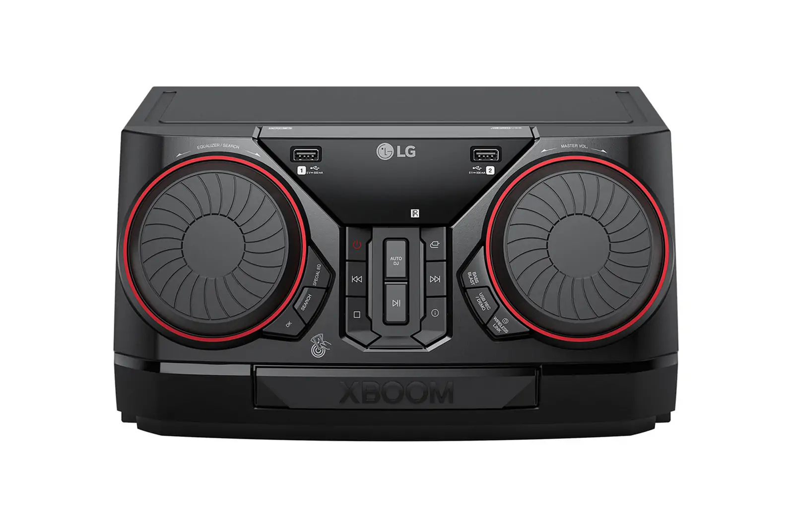 Glazbena mini linija LG CK43N (300W, Bluetooth, FM radio, 2x USB, crni)-1