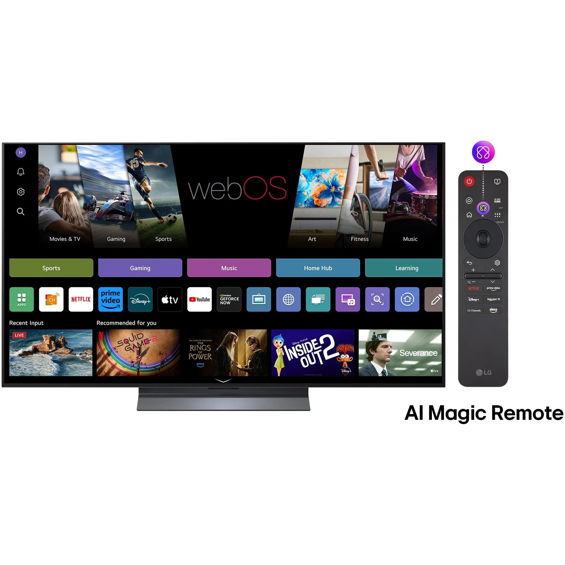 TV LG OLED55C51LA (140 cm, 4K UHD, OLED, Smart TV, DVB-T/T2/C/S2/S)-3