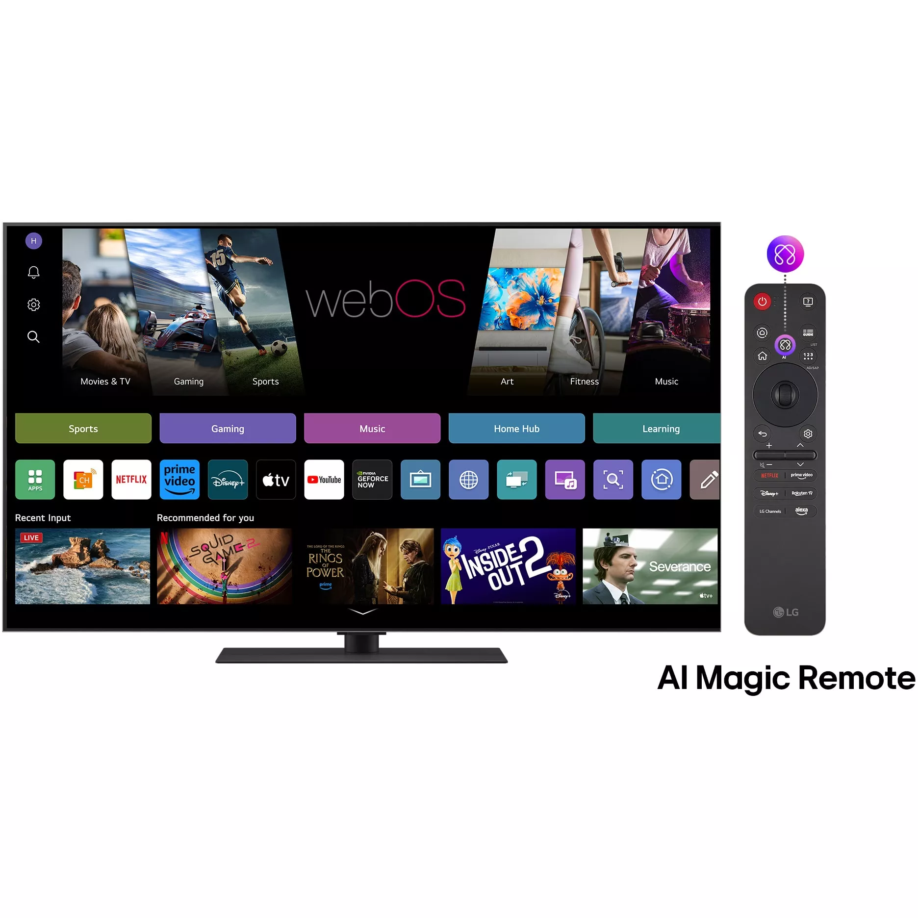 TV LG OLED55G53LS (140 cm, 4K UHD, OLED, Smart TV, HDR10+, DVB-T/T2/C/S2/S)-4