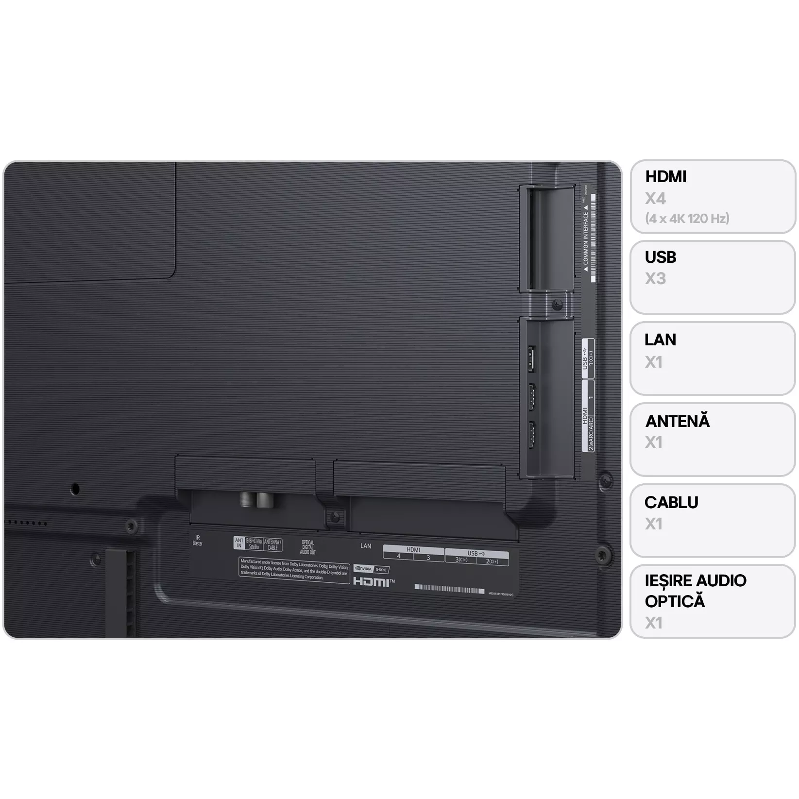 TV LG OLED55G53LS (140 cm, 4K UHD, OLED, Smart TV, HDR10+, DVB-T/T2/C/S2/S)-8