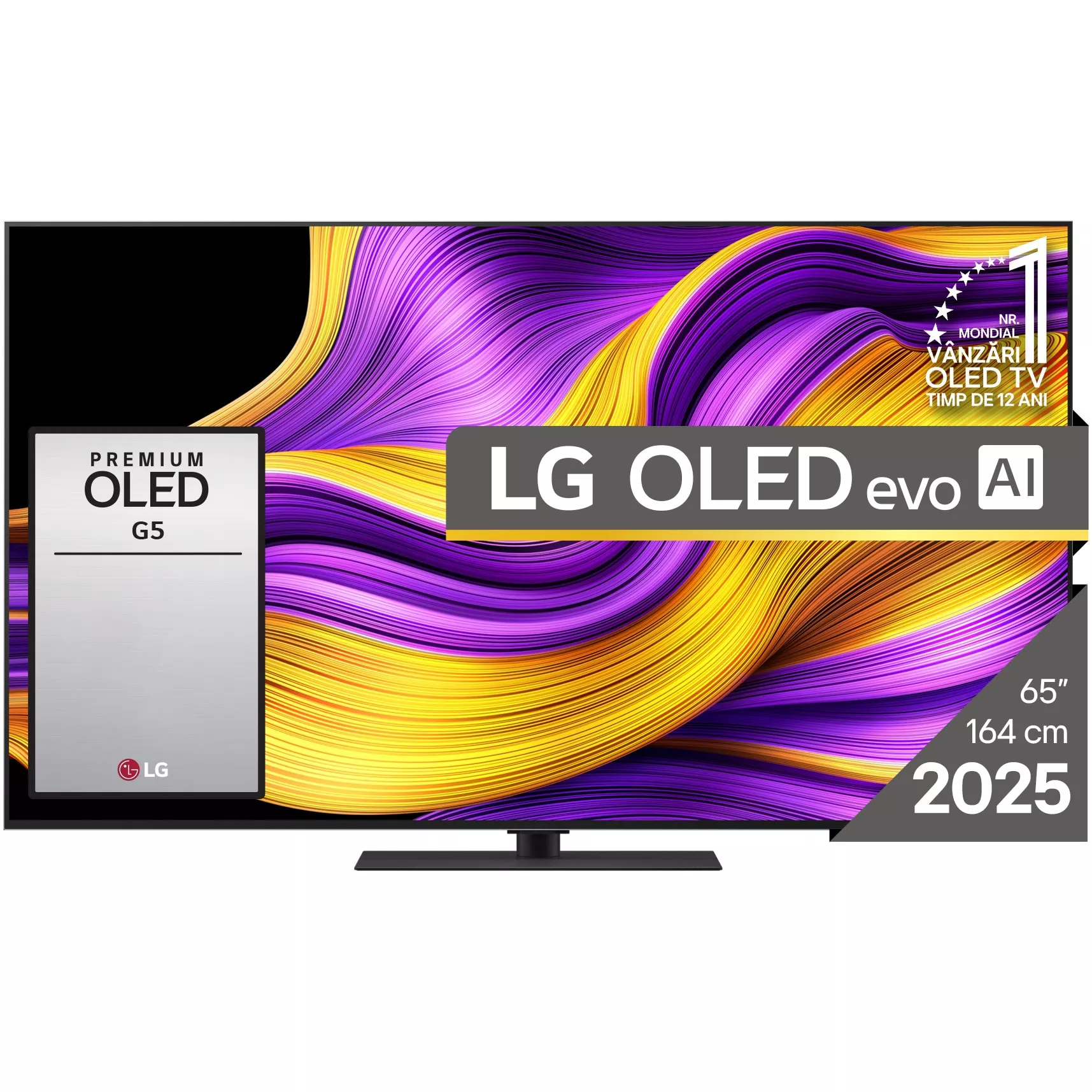 TV LG OLED65G53LS (165 cm, 4K UHD, OLED, Smart TV, HDR10, DVB-T/T2/C/S2/S)-0