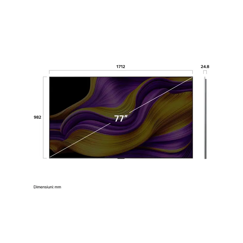 TV LG OLED77G51LW (194 cm, 4K UHD, OLED, Smart TV, HDR10, DVB-T/T2/C/S2/S)-5