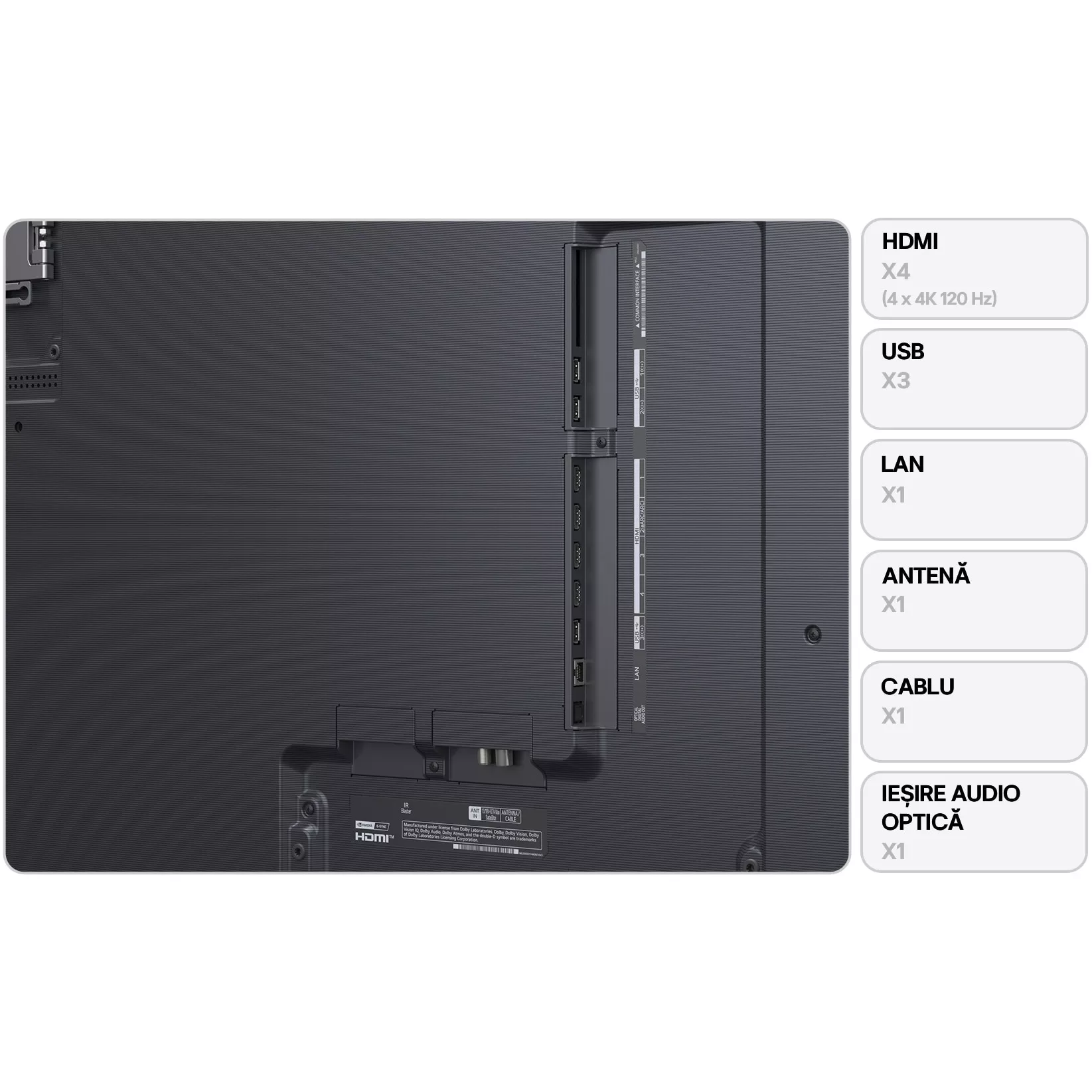 TV LG OLED83G51LW (210 cm, 4K UHD, OLED, Smart TV, HDR10, DVB-T/T2/C/S2/S)-8