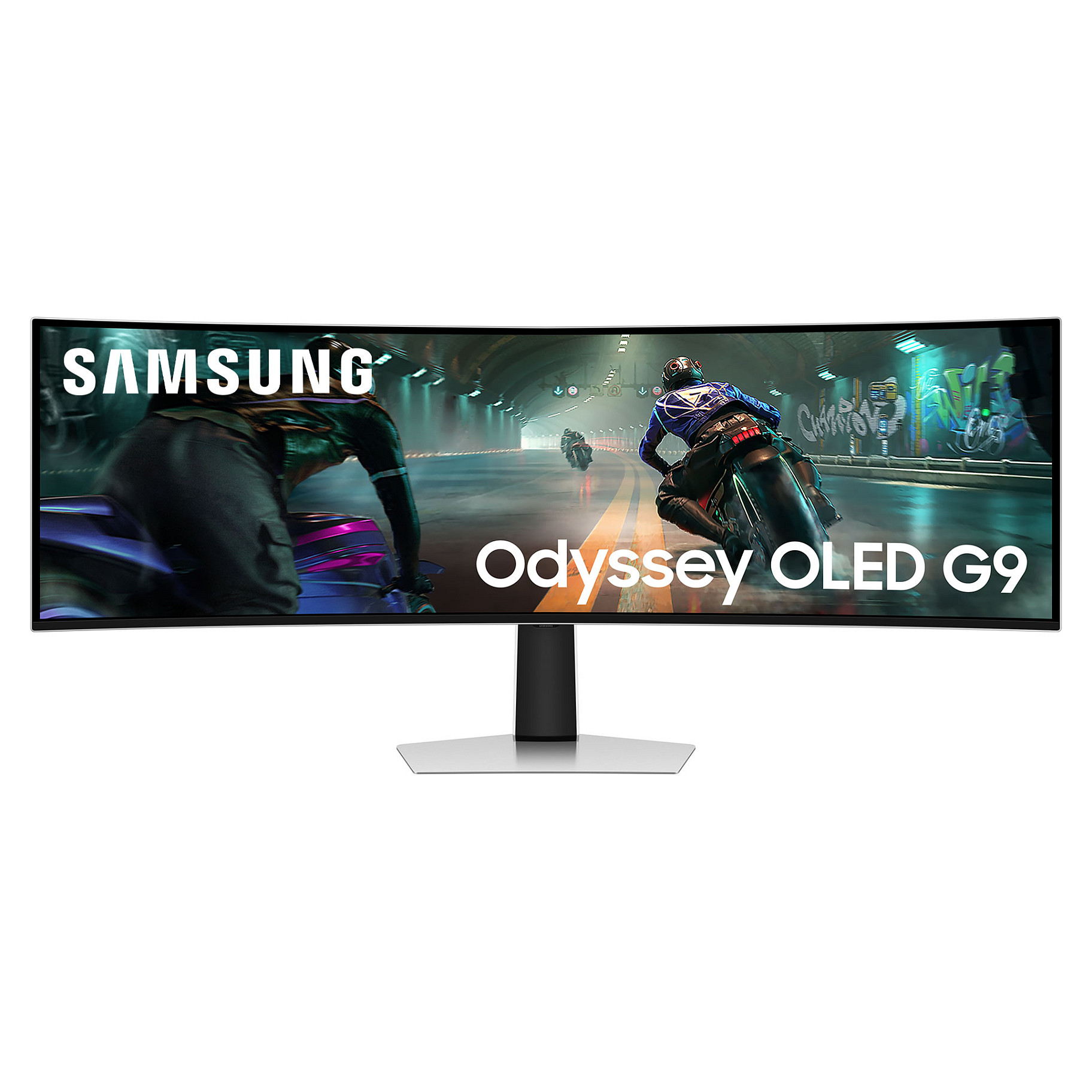 Monitor SAMSUNG LS49DG910SUXEN (49, 329, panel oled, 5120x1440, 250 cd/m2, kontrast 1.000.0001, 178°, 178°, 0,03 ms, 1x hdmi, 1x hdcp, 1x micro hdmi, 2x usb type-c, 1x usb-a, zakrivljeni, boja srebrna, frekvencija osvježavanja 144Hz)-0