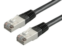 Mrežni kabel ROLINE S/FTP Cat.5e (5.0m, crni)-0