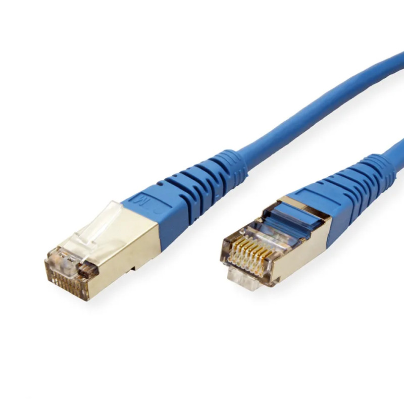 Mrežni kabel ROLINE S/FTP Cat.5e (3.0m, plavi)-0
