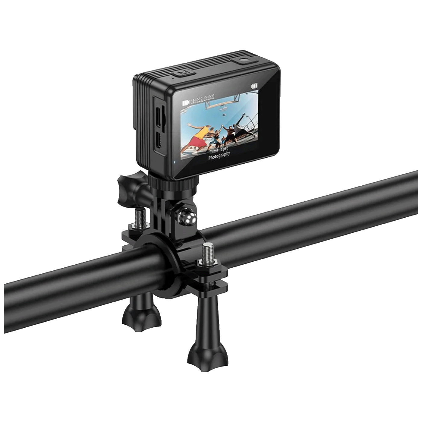 hoco. Sportska kamera, 1.3"/ 2" IPS LCD, 4K UHD, WiFi, microSD - DV102-4
