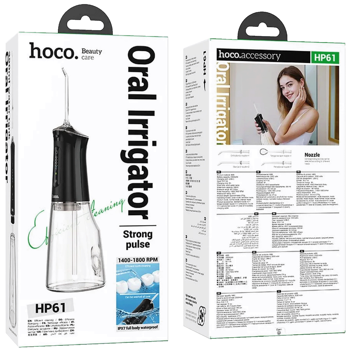 hoco. Aparat za oralnu higijenu, irigator - HP61-5