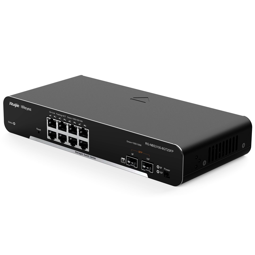 Switch RUIJIE REYEE RG-NBS3100-8GT2SFP (8x gigabit, 2x sfp)-2