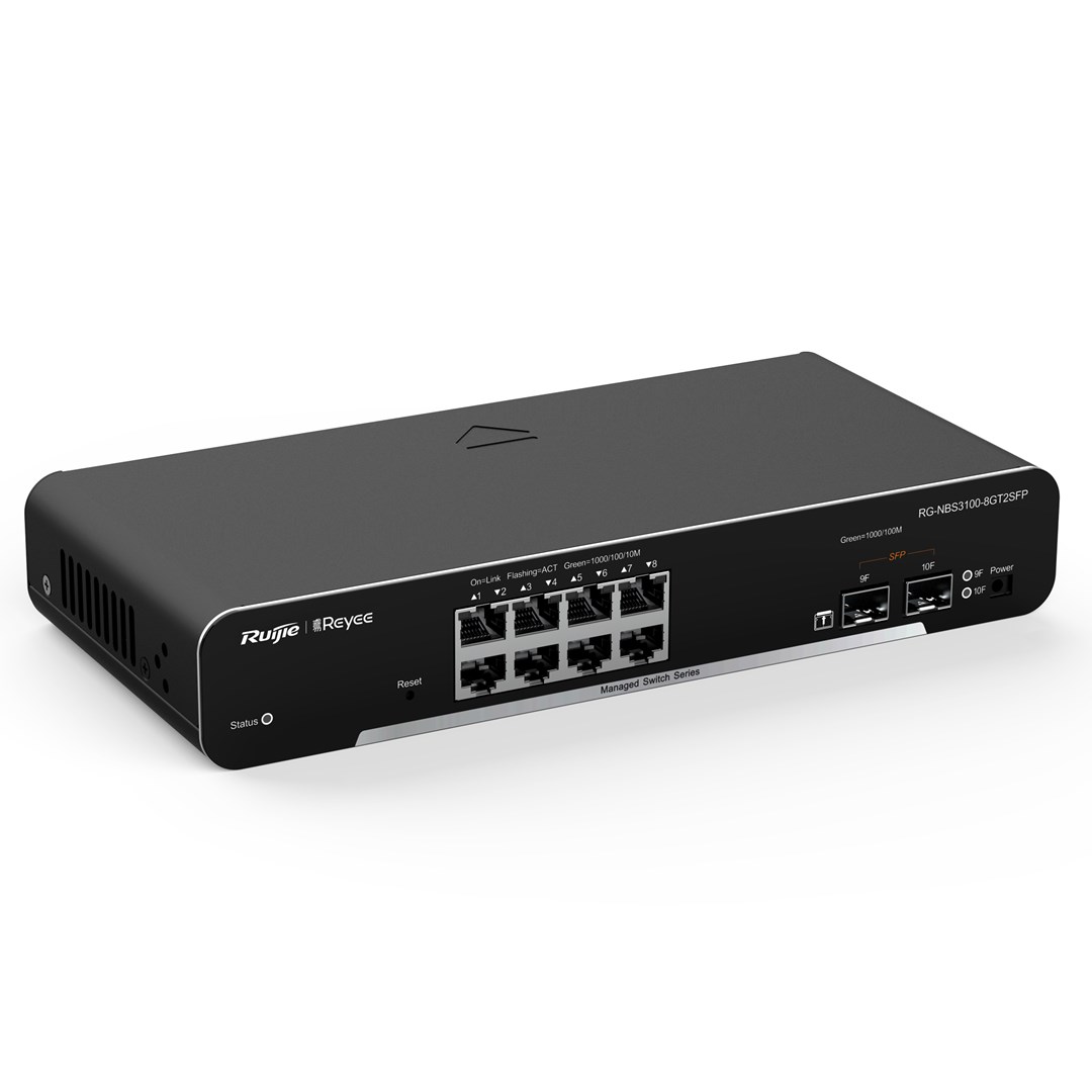 Switch RUIJIE REYEE RG-NBS3100-8GT2SFP (8x gigabit, 2x sfp)-1