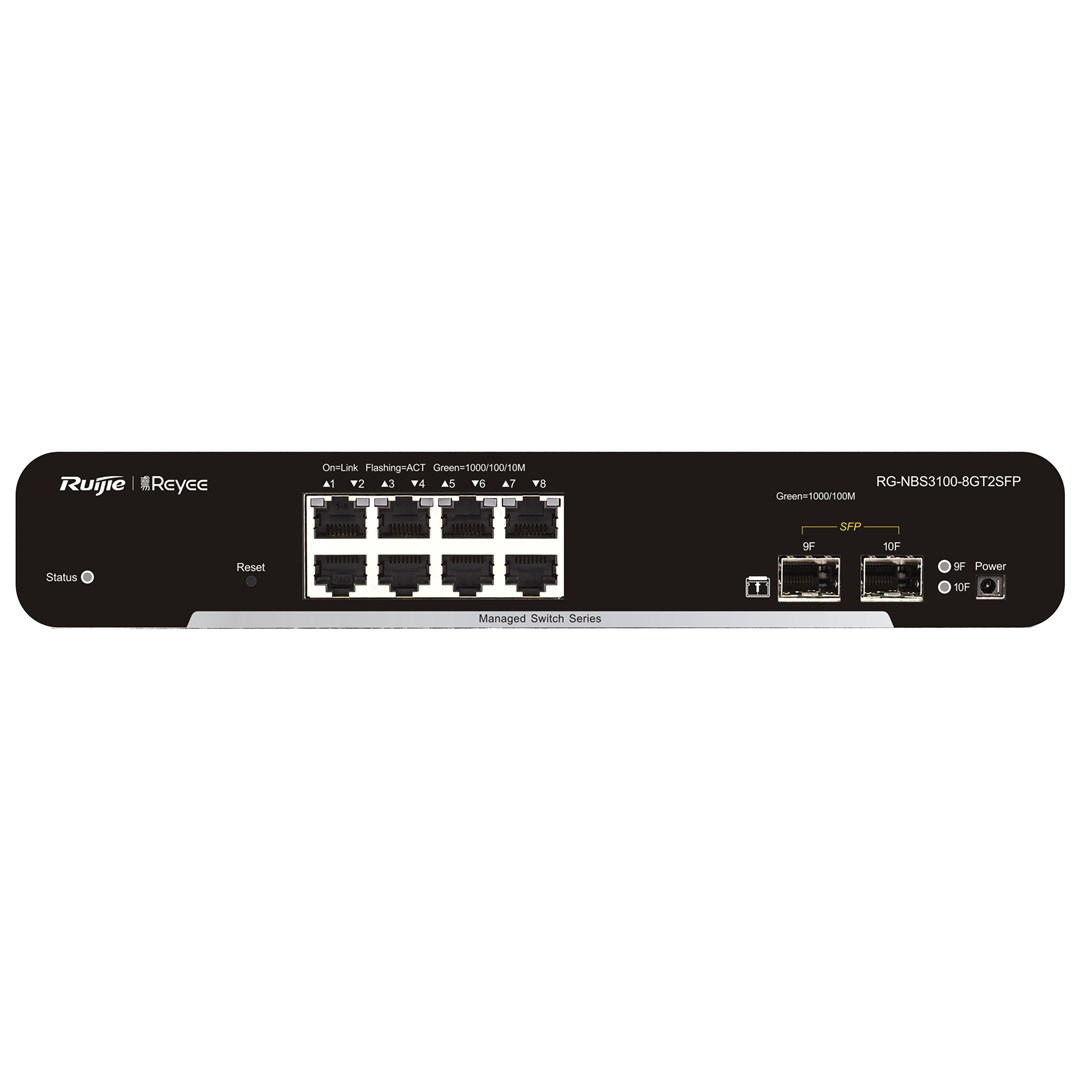 Switch RUIJIE REYEE RG-NBS3100-8GT2SFP (8x gigabit, 2x sfp)-0