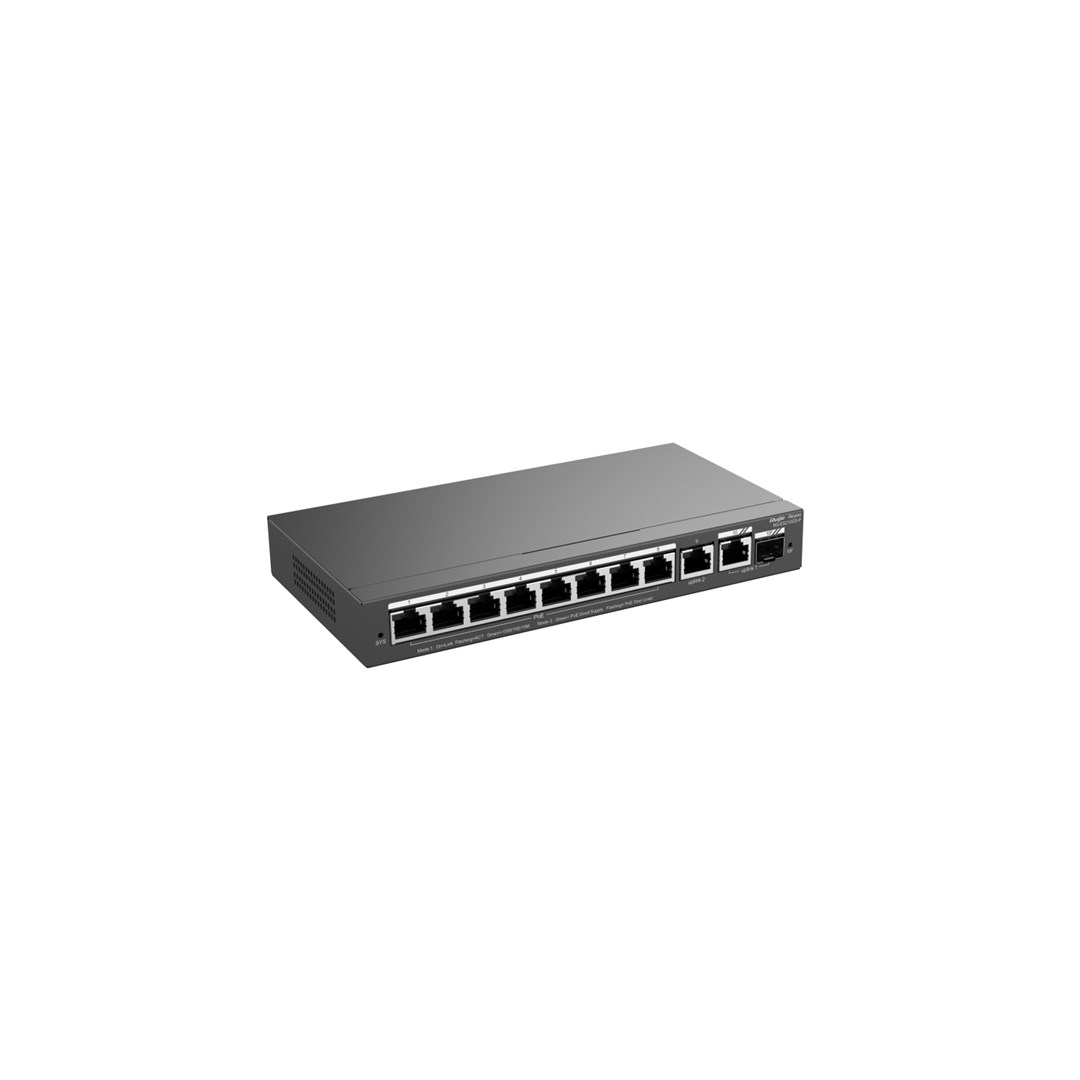 Switch RUIJIE REYEE RG-ES210GS-P (10-port, gigabit, poe, smart)-3