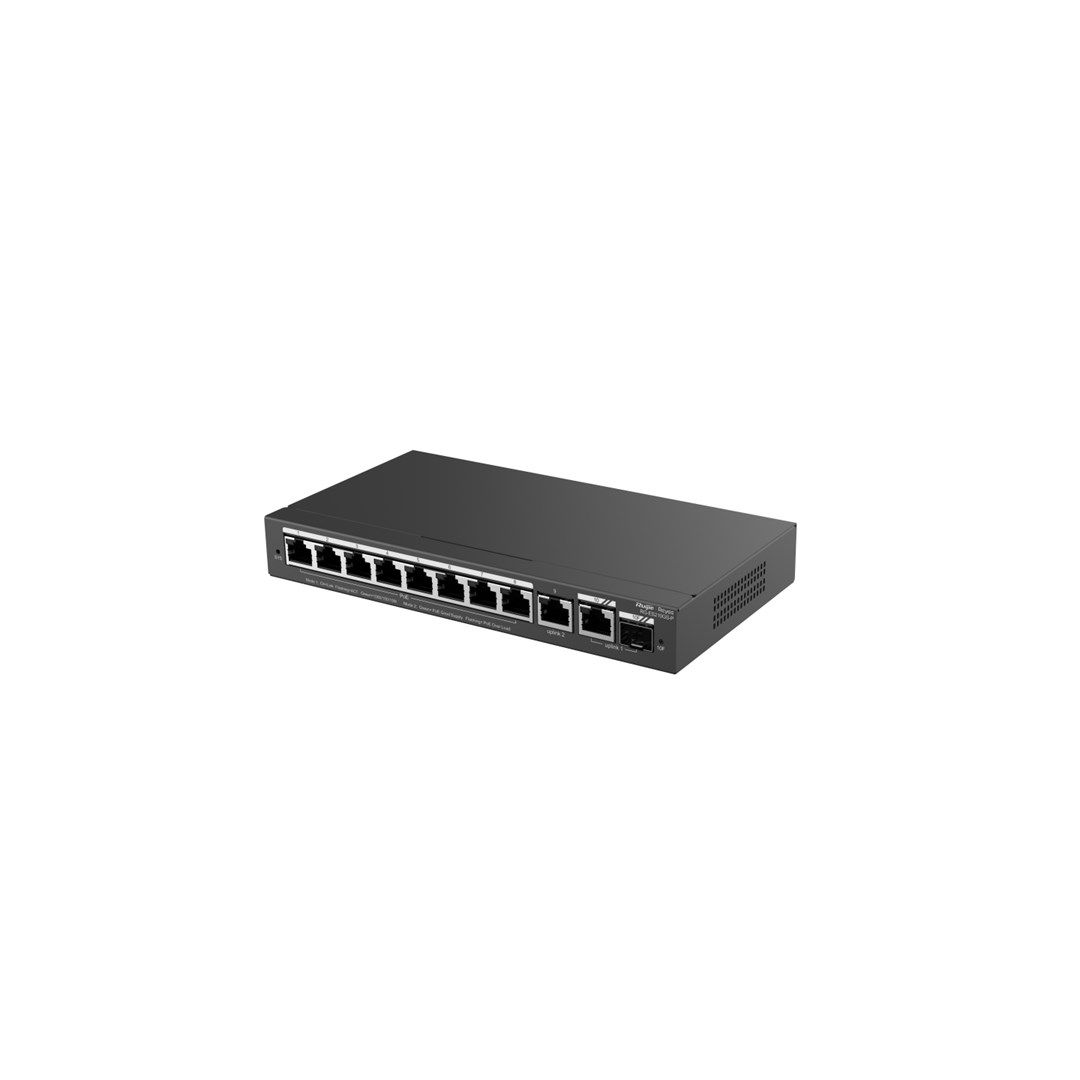 Switch RUIJIE REYEE RG-ES210GS-P (10-port, gigabit, poe, smart)-4