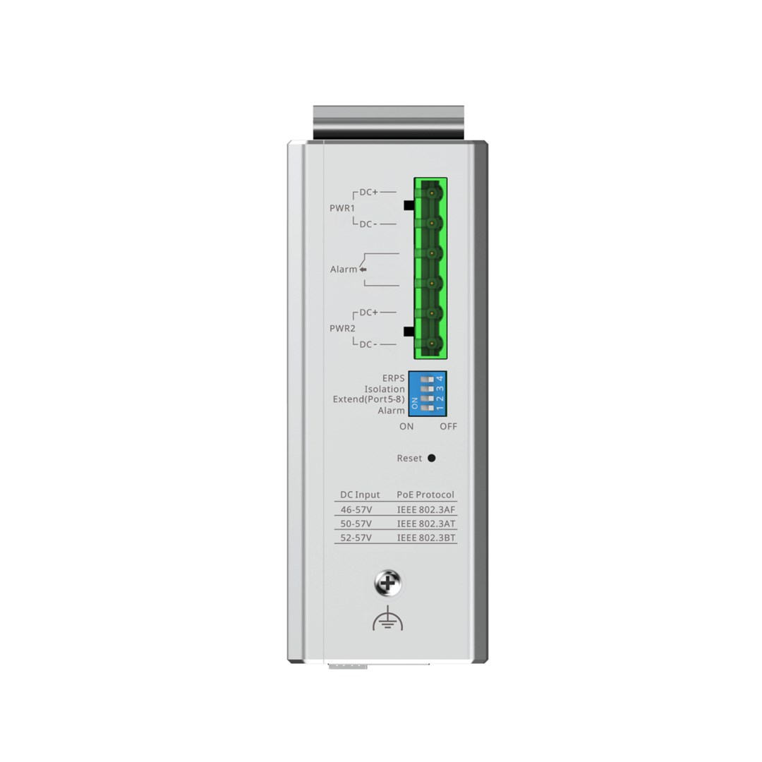 Switch RUIJIE REYEE RG-NIS2100-8GT2SFP-HP (8x gigabit, 2x sfp, high power poe, industrial)-3