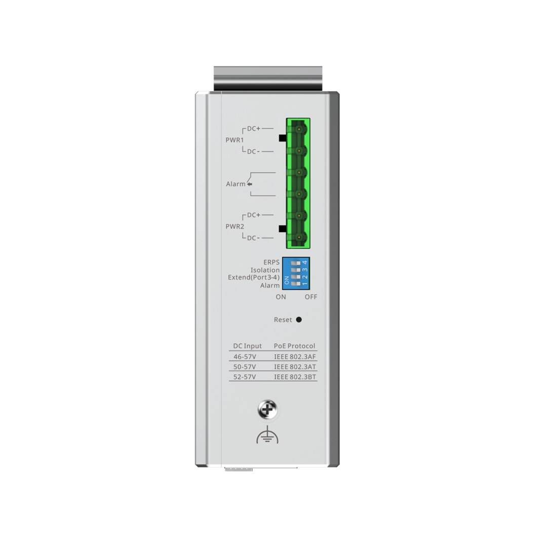 Switch RUIJIE REYEE RG-NIS2100-4GT2SFP-HP (industrijski, 4x gigabit poe+, 2x sfp)-1
