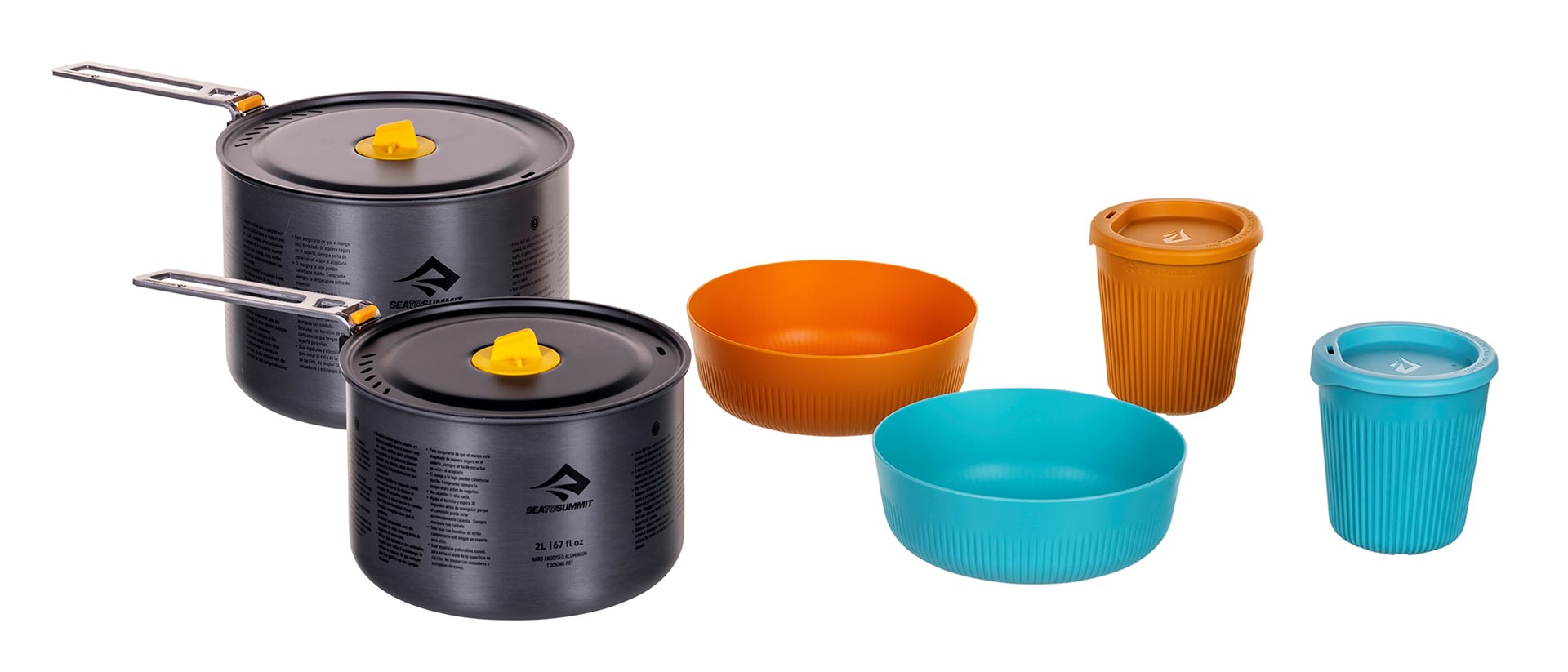SET ZA KUHANJE SEA TO SUMMIT Frontier UL 2 P Pot Set (2.2L, za 2 osobe)-0