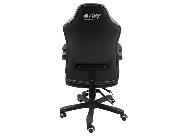 FURY Avenger M+ Universal gaming chair Padded seat Black, White-9