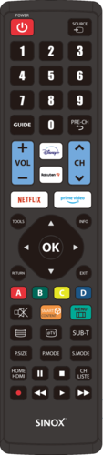 Daljinski upravljač SINOX SXR1210 za SAMSUNG TV-0